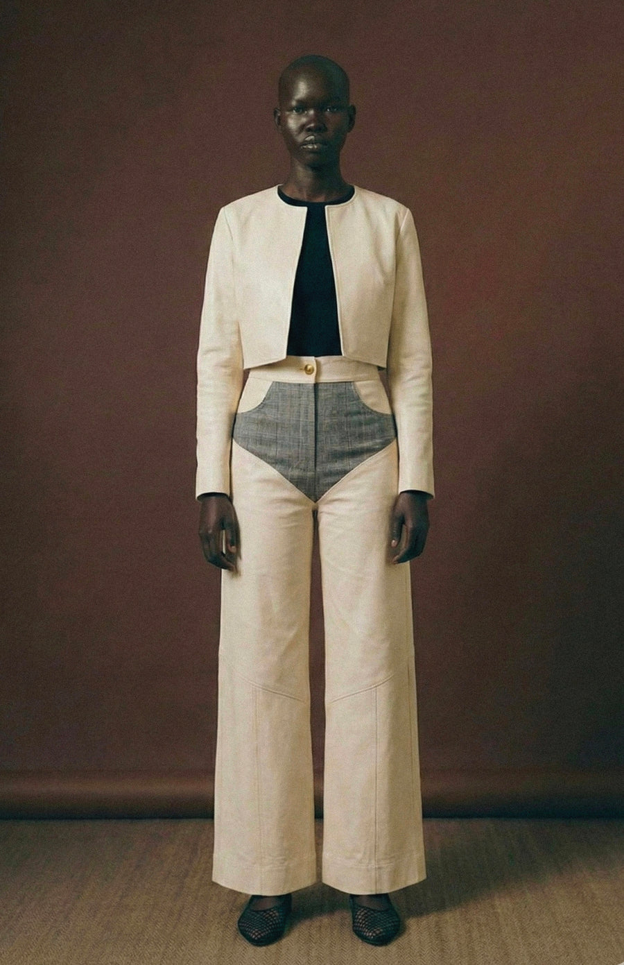 SYMMETRA CROPPED REVERSIBLE JACKET