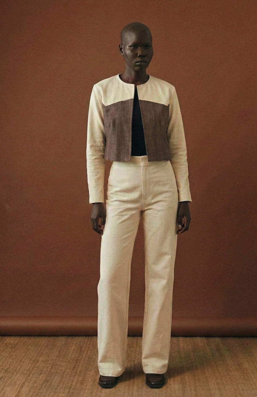 SYMMETRA CROPPED REVERSIBLE JACKET