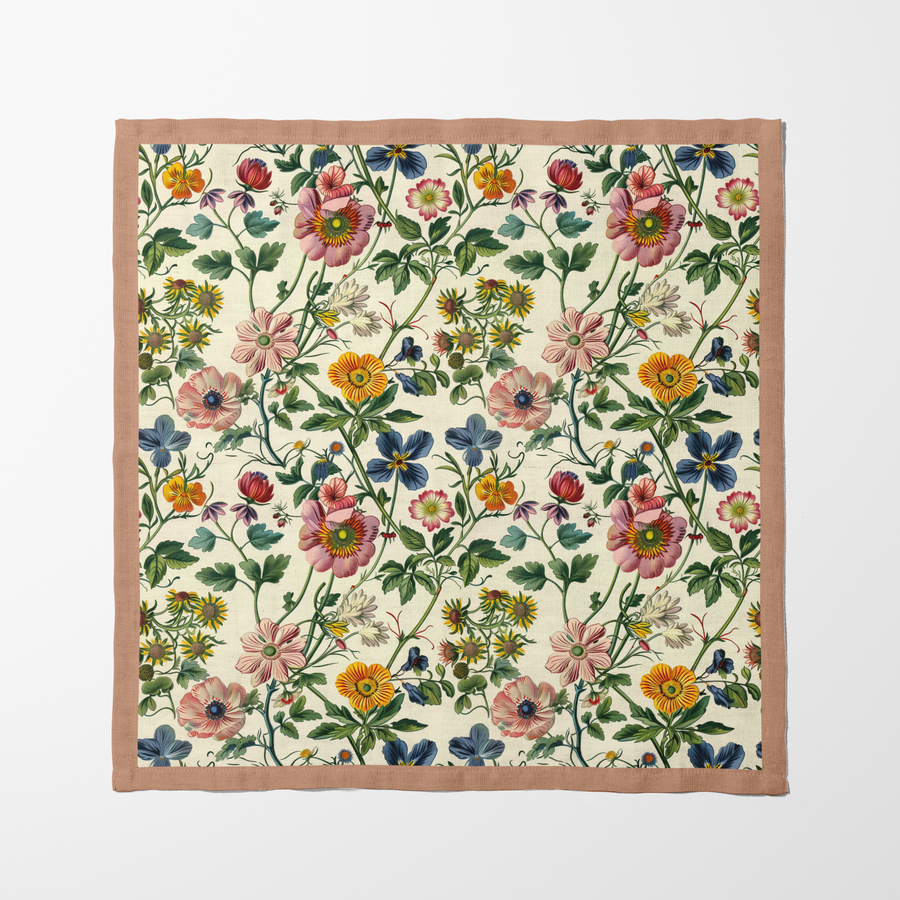 VINTAGE FLOWERS NAPKIN