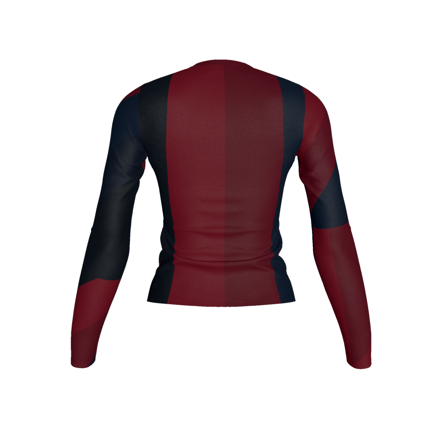 LONG SLEEVE RED/BLUE T-SHIRT