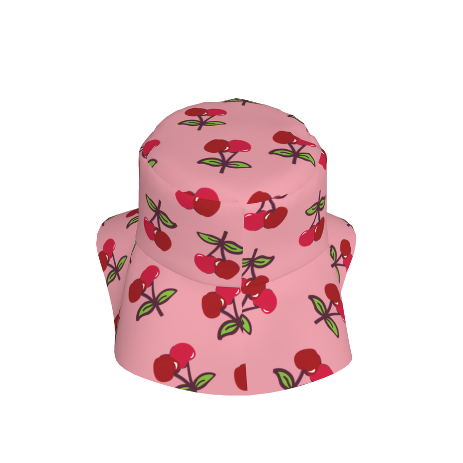 CHERRY SODA BUCKET HAT