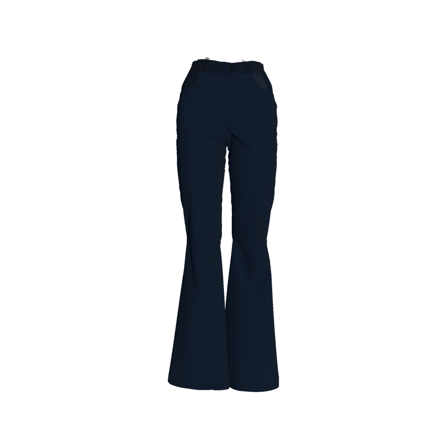 Navy bell bottom Pants