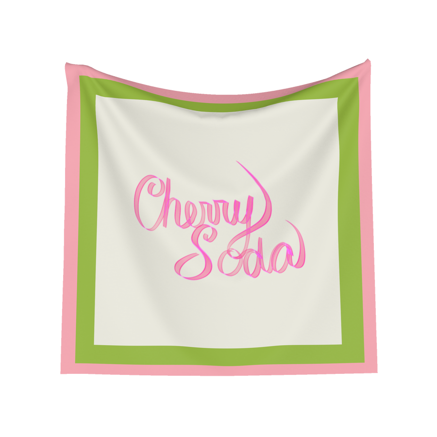 CHERRY SODA SCARF