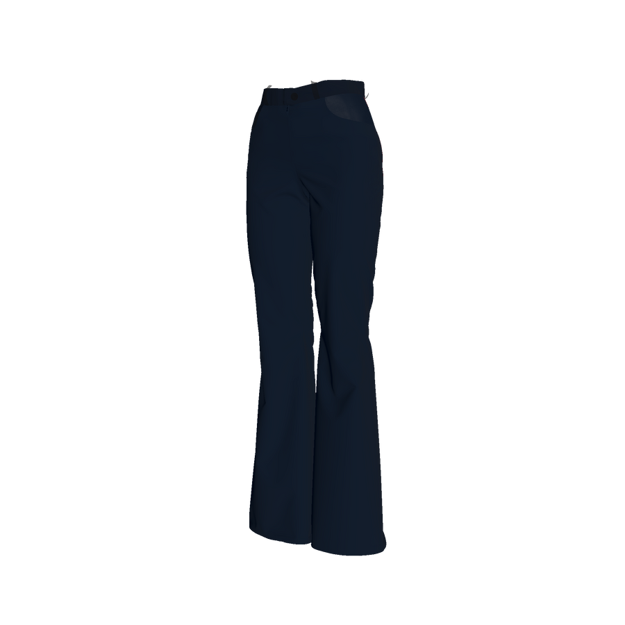 Navy bell bottom Pants