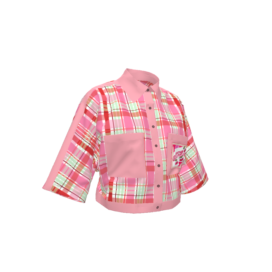 CHERRY SODA KIMONO SLEEVE SHIRT