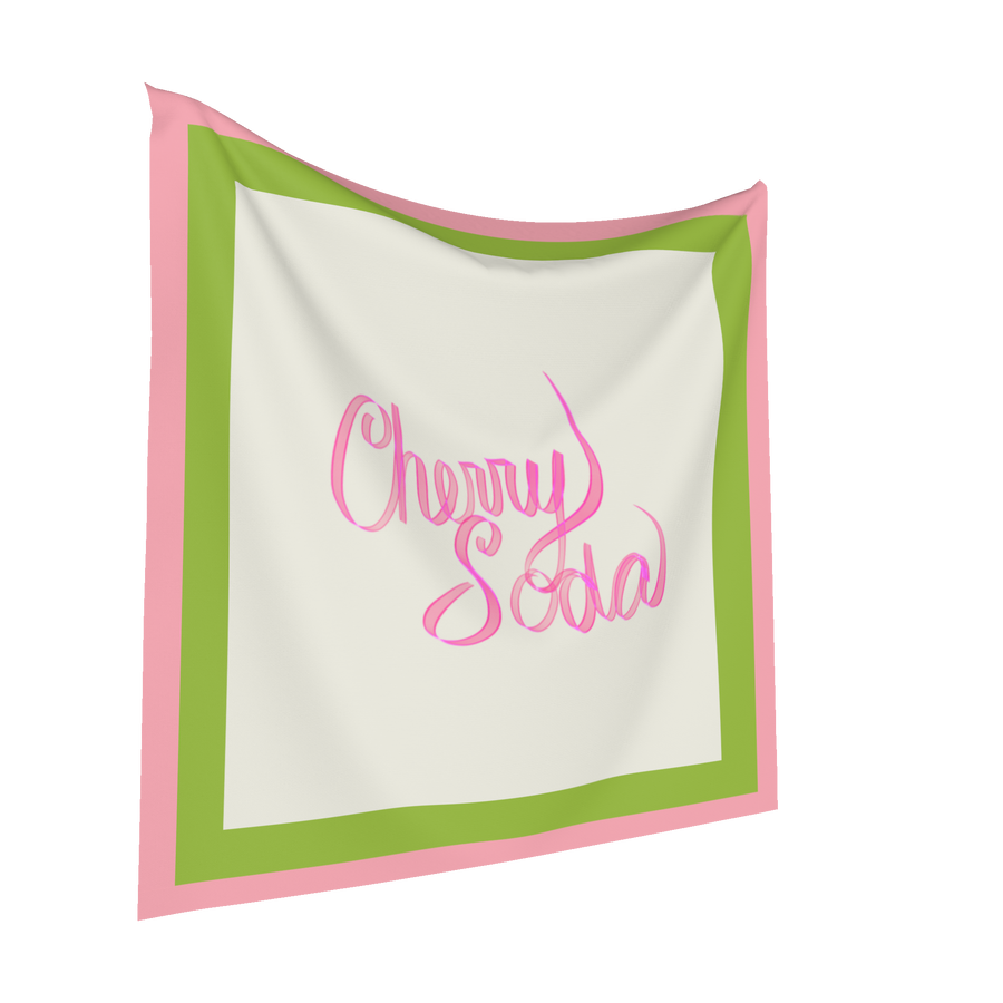 CHERRY SODA SCARF